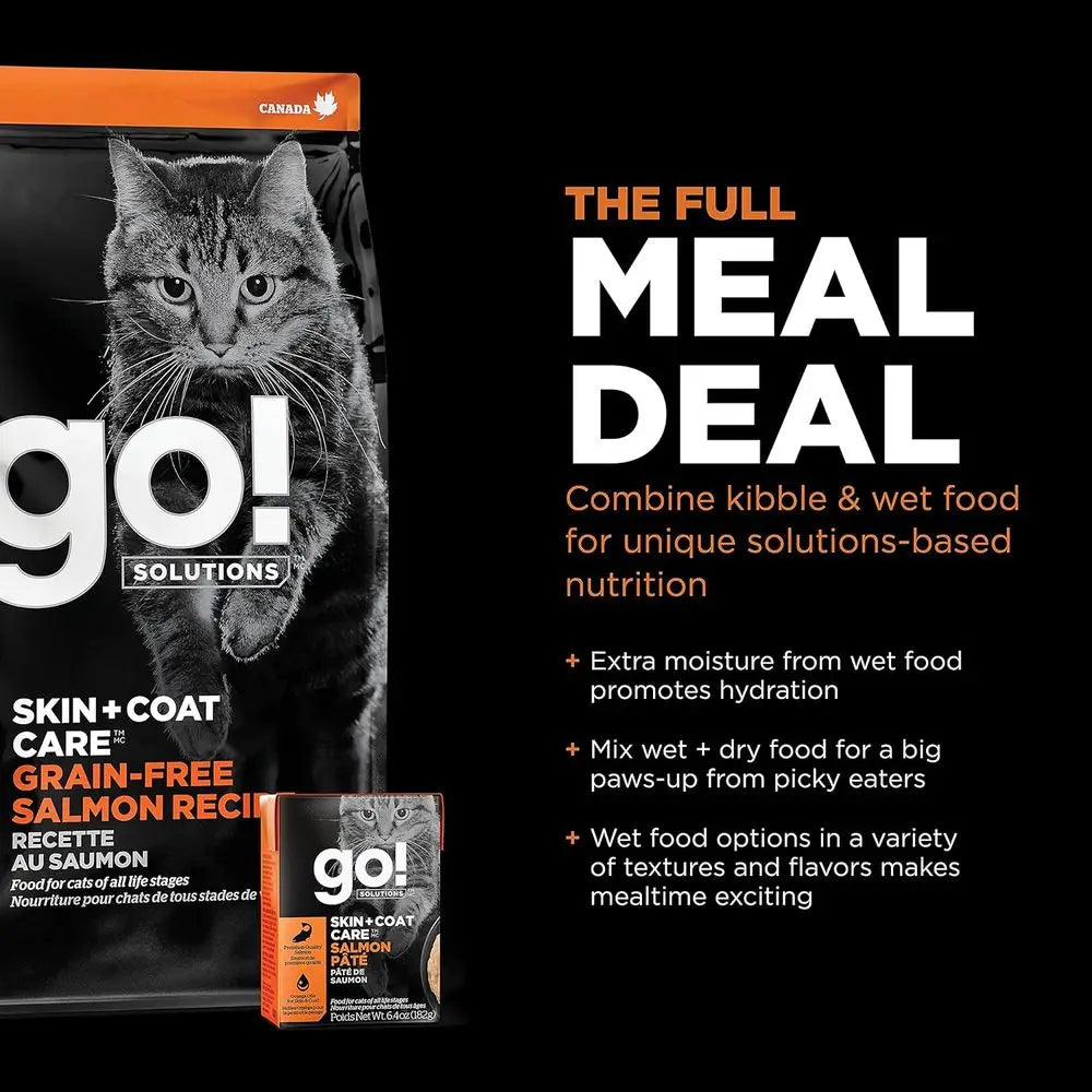 Skin And Coat Care Salmon Grain Free Dry Cat Food With Omega 3 And 6