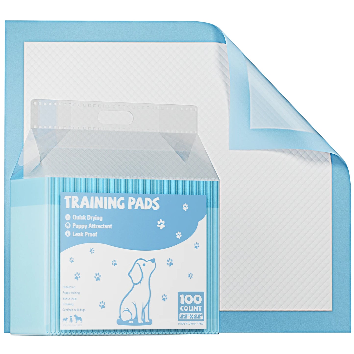 NONEDog Litter Disposable Underpads Quick Drying Leakproof Pet Pads