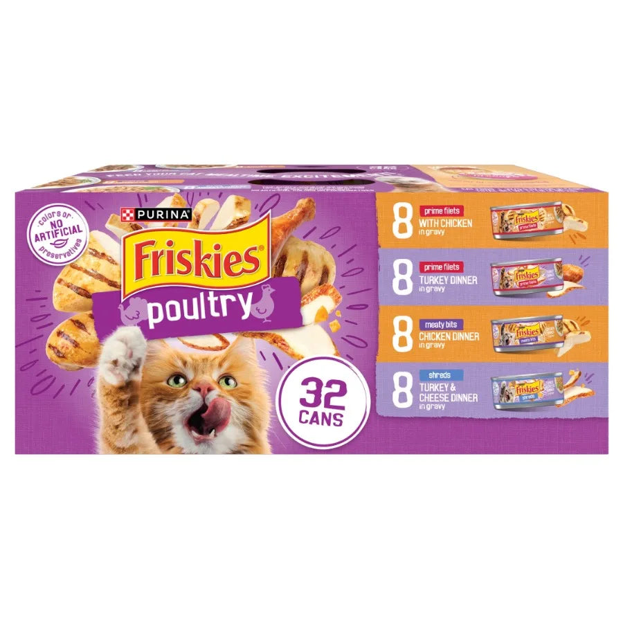 Purina Gravy Poultry Meaty Bits and Filets Wet Cat Food