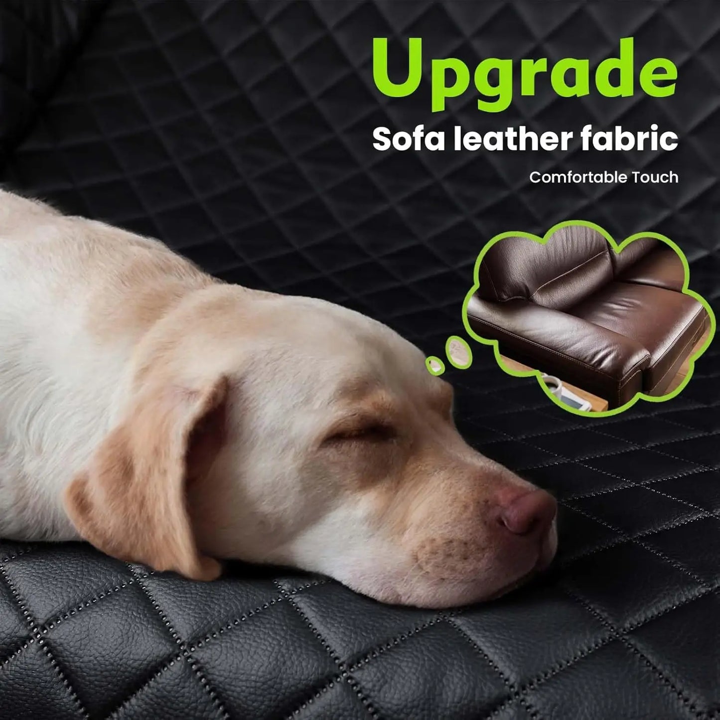 Waterproof Dog Car Seat Cover With Foldable PVC Bottom