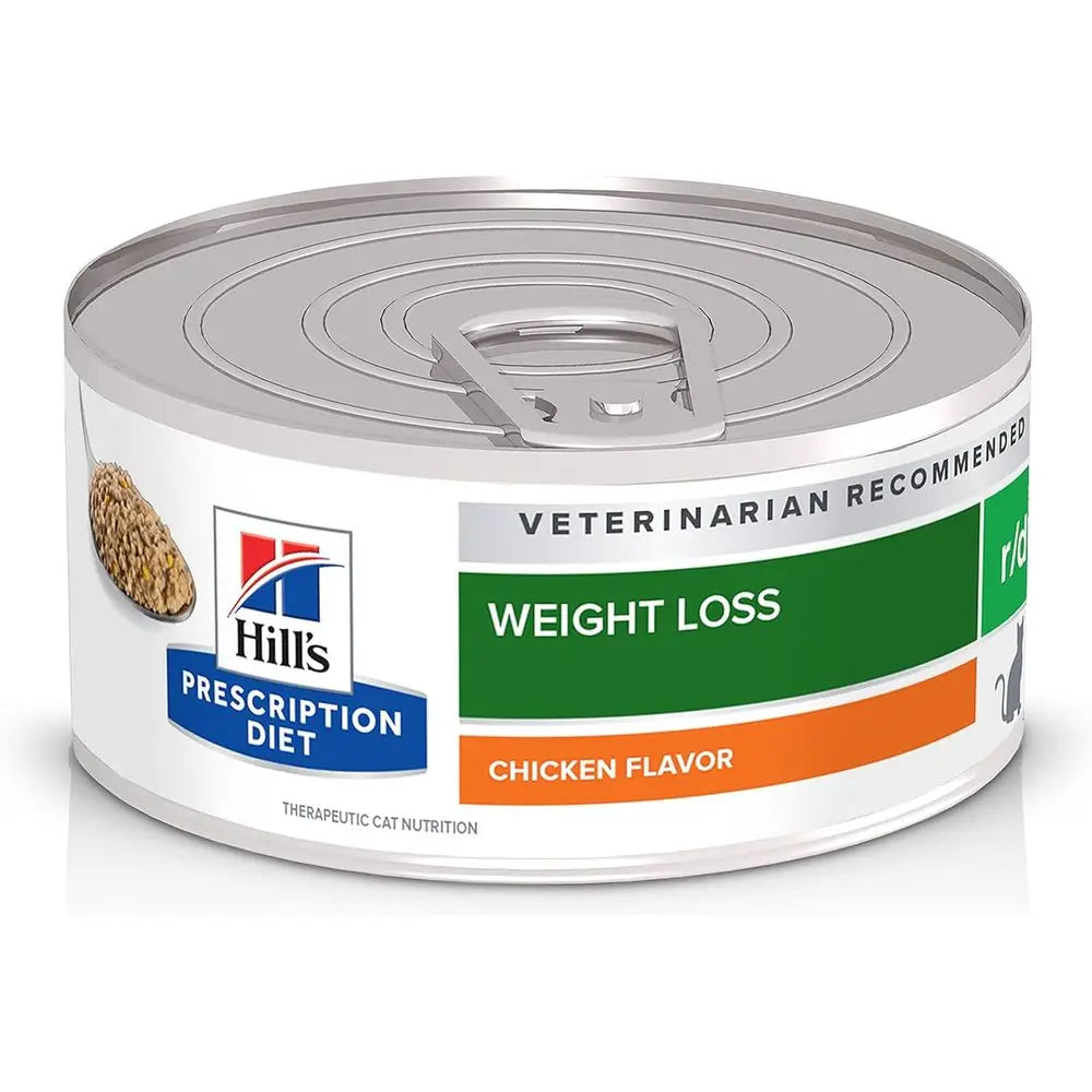 Weight Reduction Wet Cat Food Chicken 5.5 Oz Cans 24