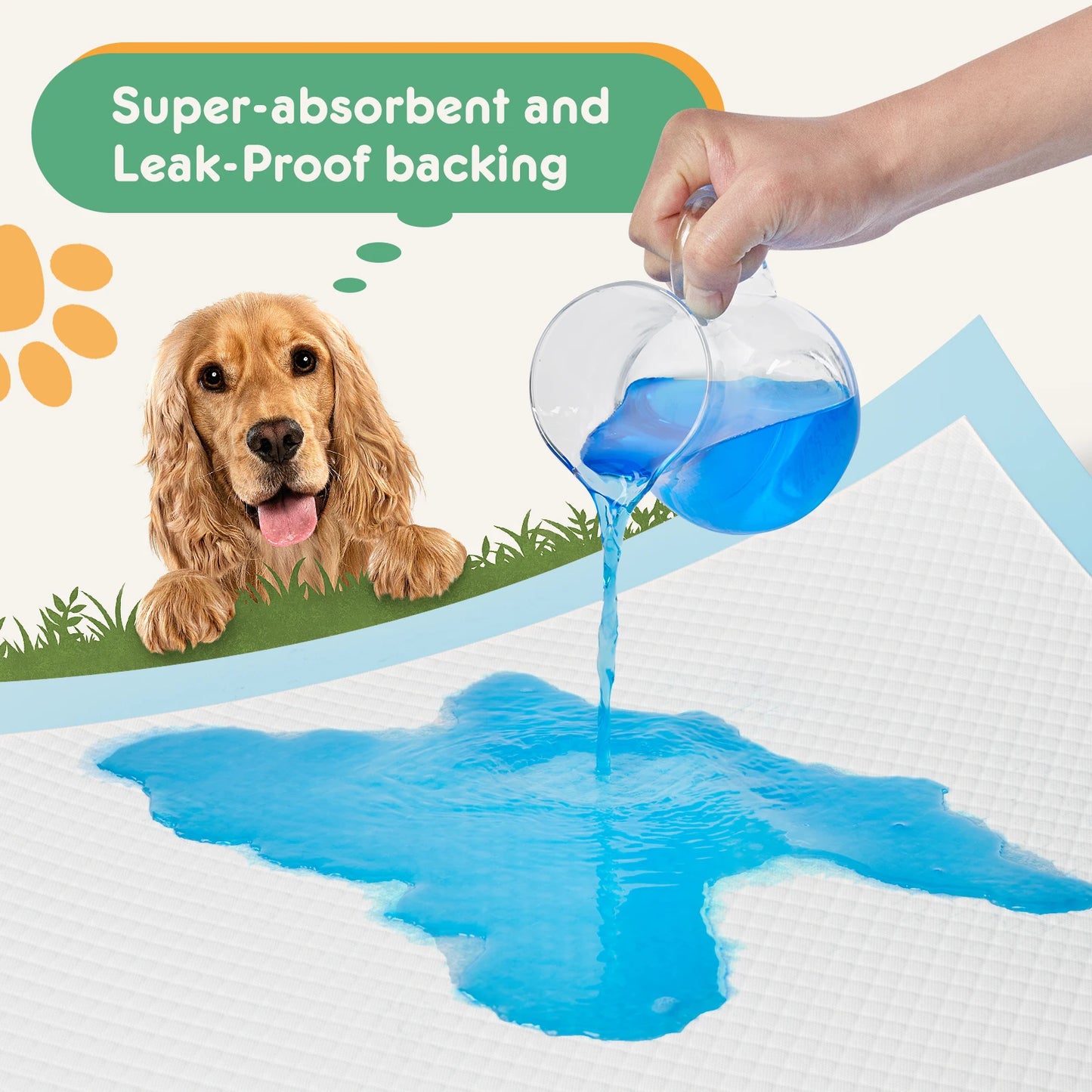 NONEDog Litter Disposable Underpads Quick Drying Leakproof Pet Pads
