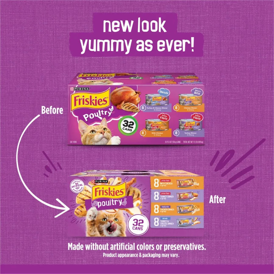 Purina Gravy Poultry Meaty Bits and Filets Wet Cat Food