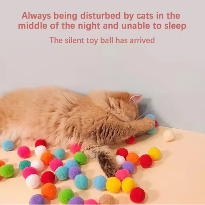 Interactive Cat Toy Ball Launcher Gun for Teasing Cats