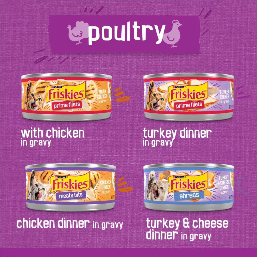 Purina Gravy Poultry Meaty Bits and Filets Wet Cat Food