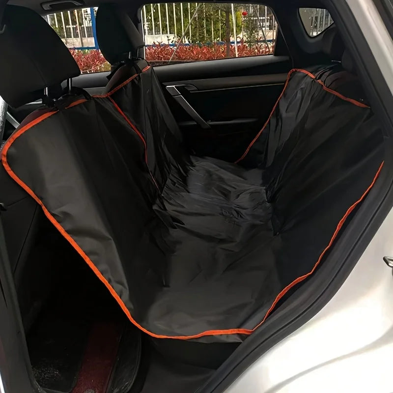 Dog Car Seat Cover for Back Seat,Oxford Cloth Durable Scratchproof Dog Hammock,Pet Seat Cover Protector for Cars,Trucks and SUV