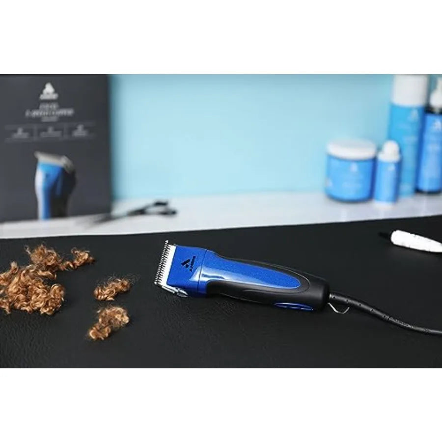 68520 Excel Professional 5-Speed Detachable Blade Clipper Kit for Animal/Dog Grooming with Rotary Motor Soft-Grip Anti-Slip Hou