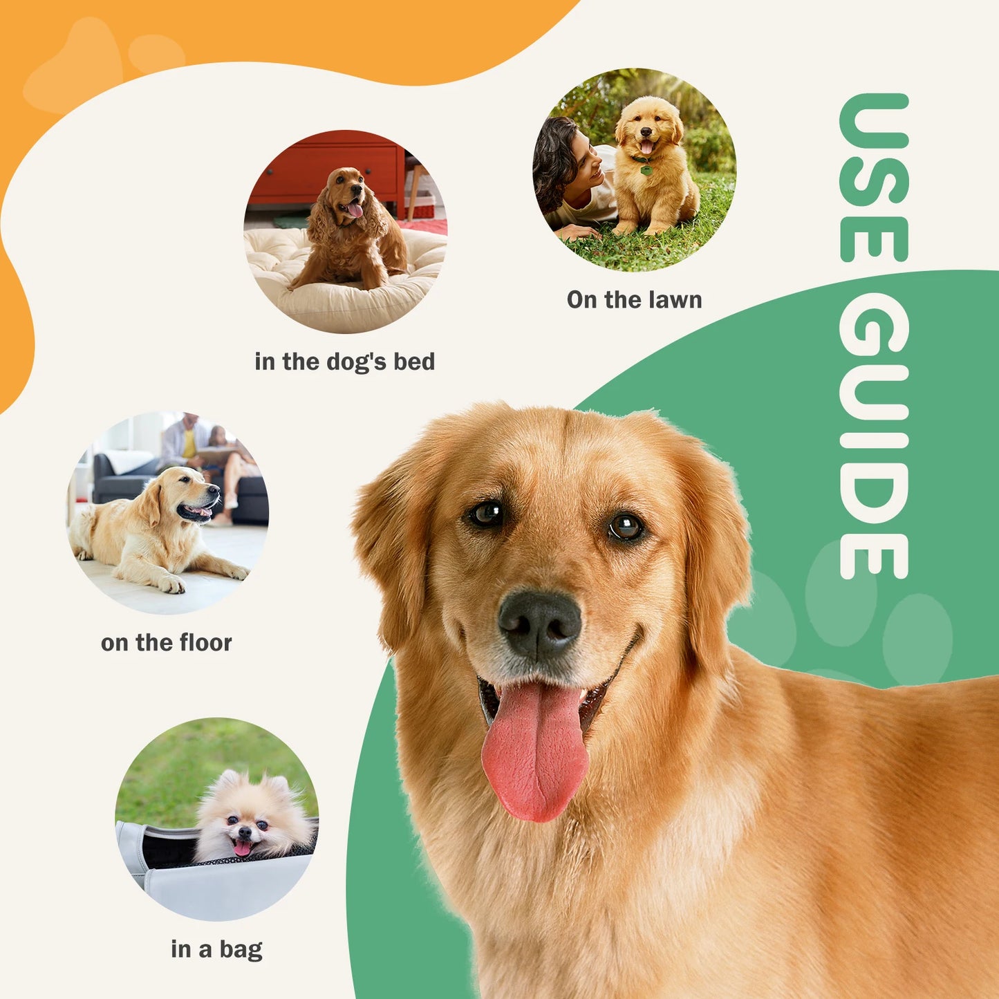 NONEDog Litter Disposable Underpads Quick Drying Leakproof Pet Pads
