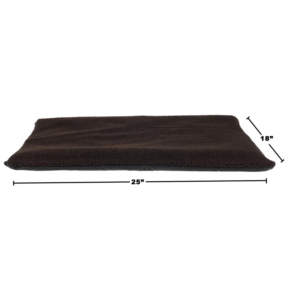 Cozy Self Heating Dog Bed With Washable Sherpa Cover